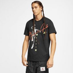 Футболка Jordan MJ Photo Signature Tee (M) AO0687-010