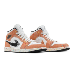 Кросівки Air Jordan 1 Mid SE 'Brushstroke' DA8005-100