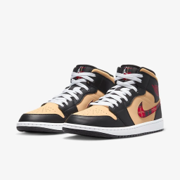 Кросівки Air Jordan 1 Mid SE 'Tartan Swoosh' DZ5329-001