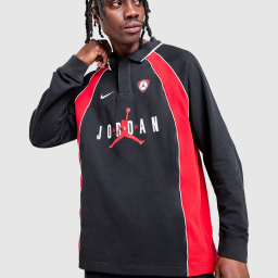 Лонгслів поло Jordan Flight Long-Sleeve Polo Jersey IF1915-010
